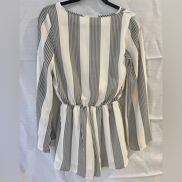 Striped Romper - Picture 3 of 3